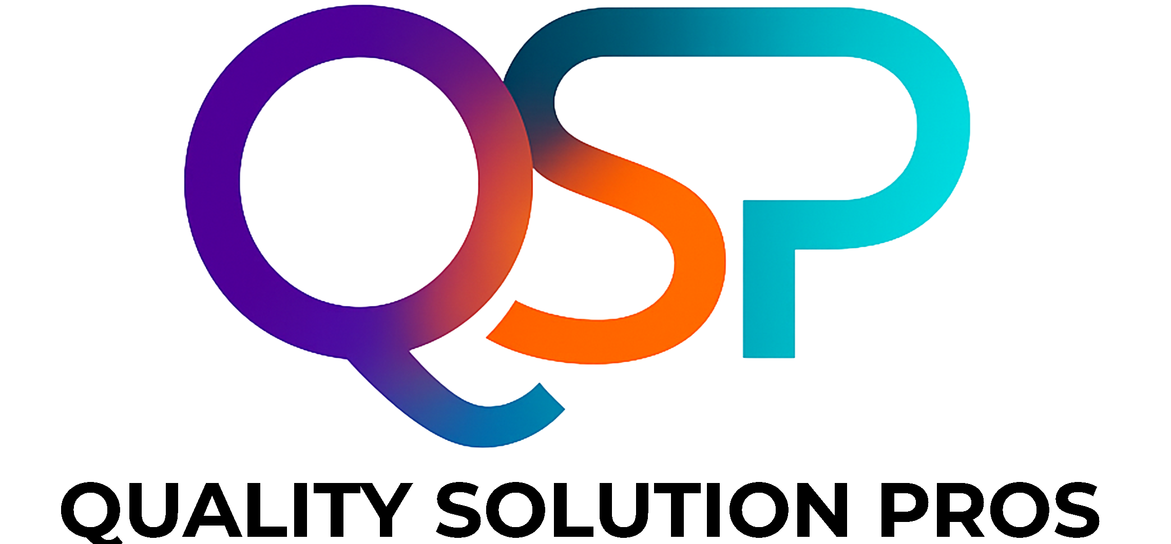 Quality Solution Pros Logo - White Background